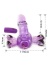 10Titreşimli Anal Vajinal Vibratör Belden Bağlamalı Dildo Strapon