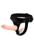 Çift Taraflı İkili Belden Bağlamalı Anal Plug ve Dildo Penis