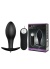 12 Titreşimli Kumandalı Vibratör Zenci Penis Anal Plug Stimülatör