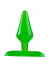 Mini Jel Dokulu Anal Plug Yeşil