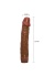 Zenci Güçlü Titreşimli 23 Cm Vibratör Realistik Dildo