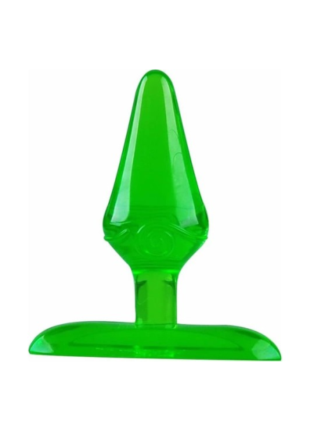 Mini Jel Dokulu Anal Plug Yeşil