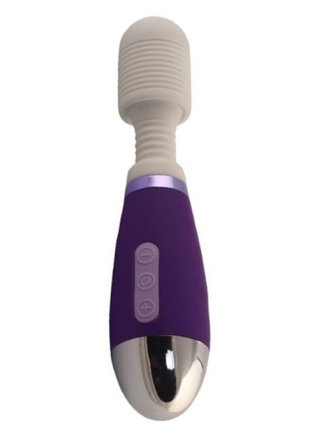 Şarjlı Wand Masaj Aleti Vibratör Mor