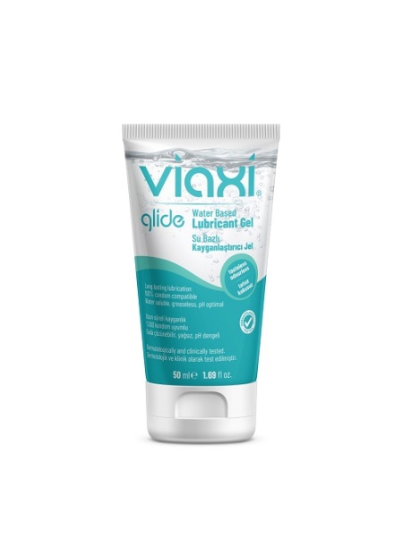 Viaxi Glide Su Bazlı Kayganlaştırıcı Jel Sade 50 ml