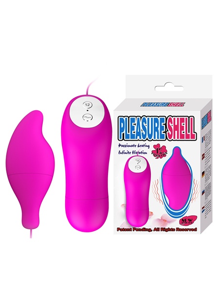 Shell 12 Titreşimli Vibratör Bayan Orgazm ve Masaj Mastürbatörü