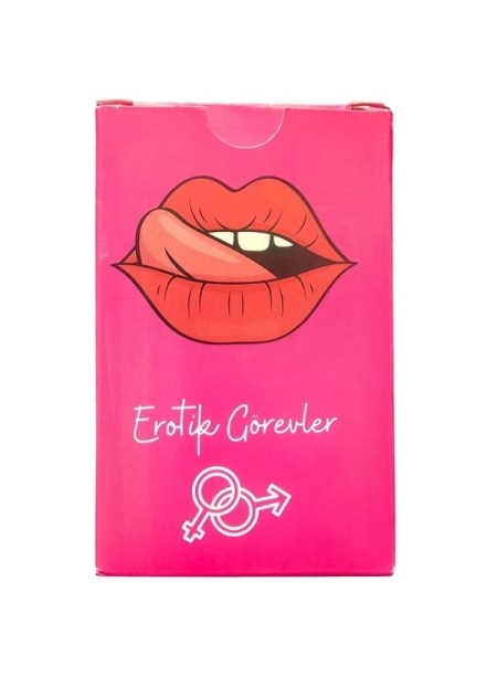 Censan 50 Parça Erotik Görev Kartları – Çiftler İçin Özel Oyun Seti