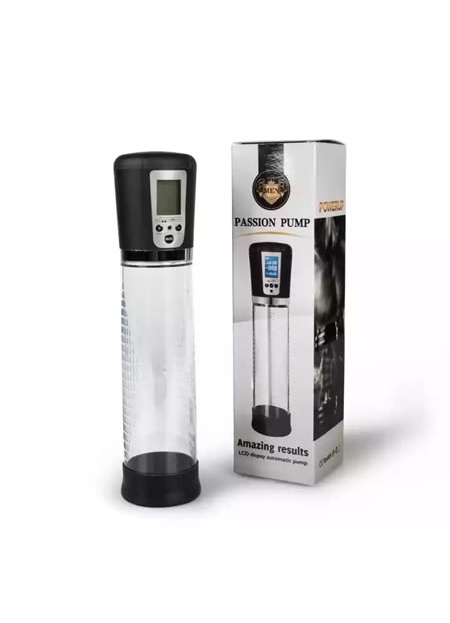 USB Şarjlı LED Ekranlı 4 Titreşimli Tam Otomatik Penis Pompası