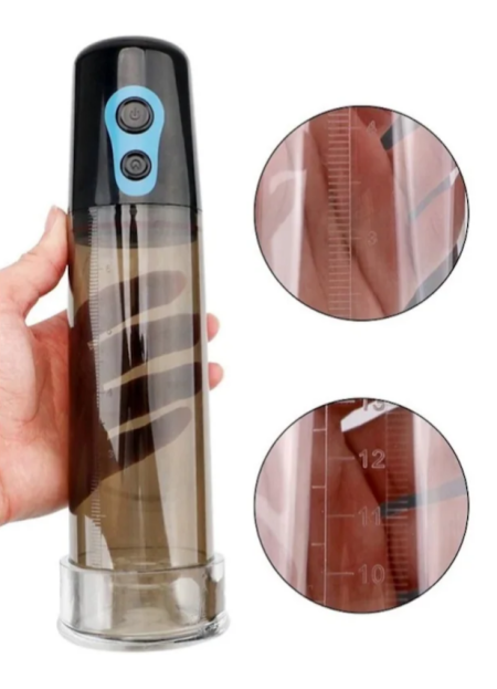 Otomatik Vakumlu Kaliteli 17 CM Penis Pompası