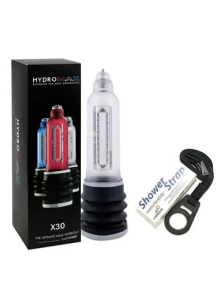 HYDROMAX  X30 SULU PENİS VAKUM POMPASI BEYAZ