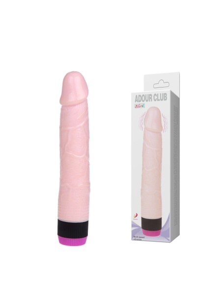 Adour 22Cm Güçlü Titreşimli Realistik Vibratör Anal Dildo Penis