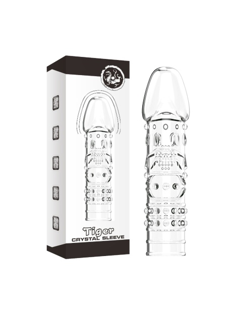 Tiger Uzatmalı Penis Kılıfı KabartmalI