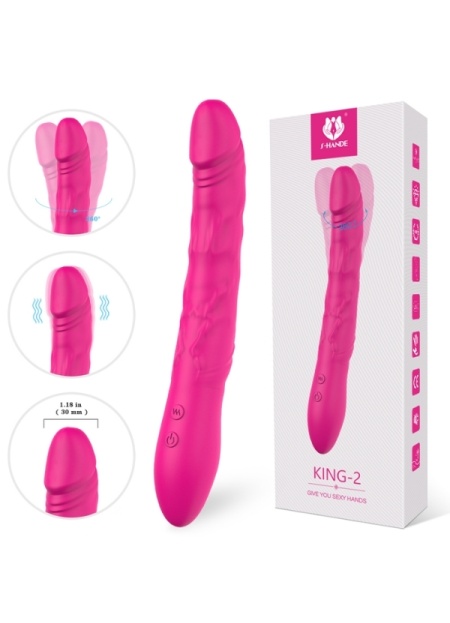 S-Hande King 2 Modern Vibratör Pembe