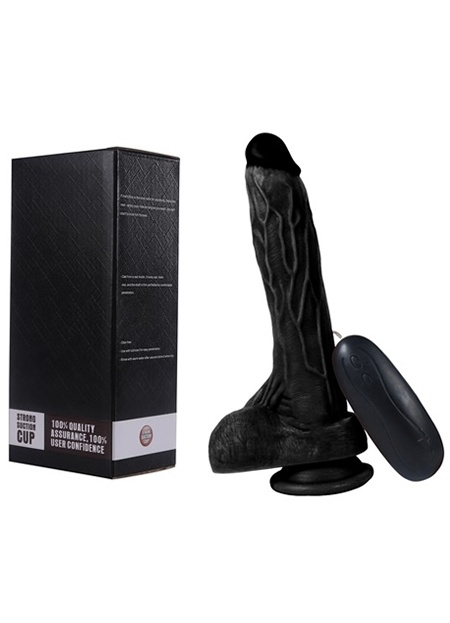 Holy Zenci Titreşimli Realistik Vibratör Penis Dildo 20cm