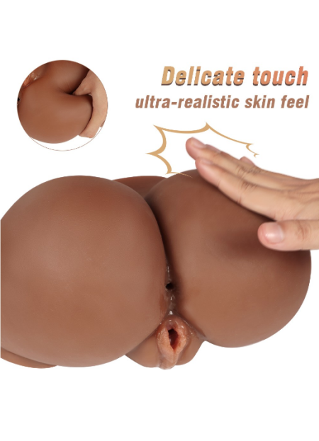 Zenci Büyük Boyv Ultra Realistik Bayan Kalça Mastürbatör