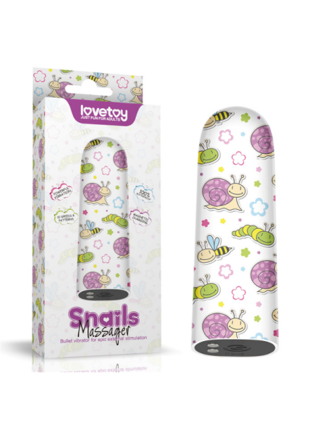 Censan Rechargeable Snails Massager Kurşun Vibratör