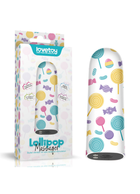 Censan Rechargeable Lollipop Massager Kurşun Vibratör