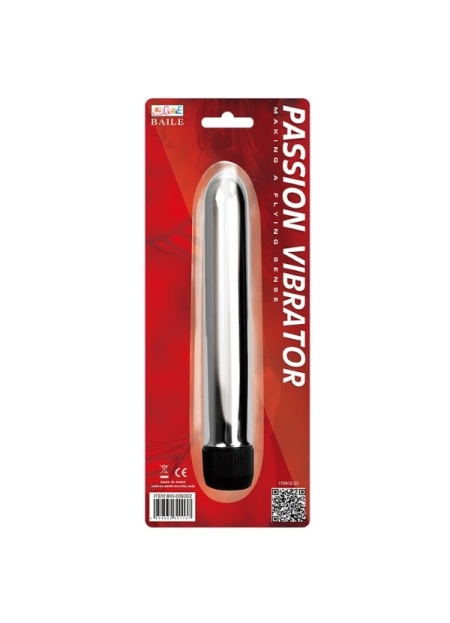 Censan Passion Vibrator Çelik Görünümlü Vibratör