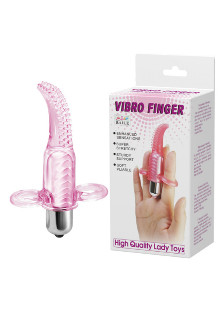 Censan Vibro Finger 10 Titreşimli Teknolojik Vibratör Vajinal Klitoral Vibratör