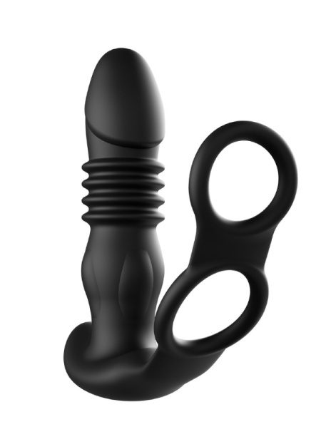 Censan String Moon Telefon Kontrollü Titreşimli  İleri Geri Anal Plug