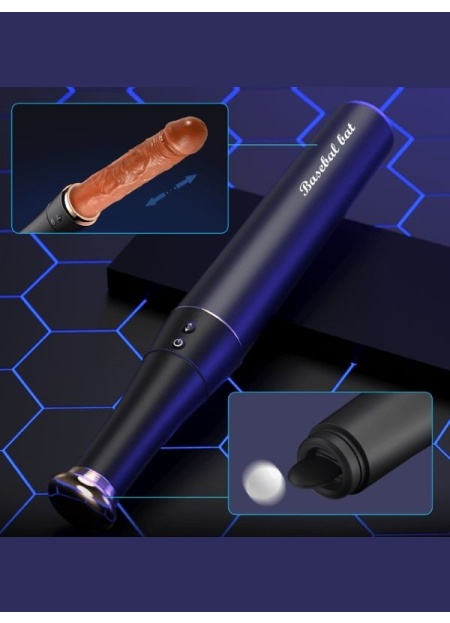 Censan Beyzbol Sopası İleri Geri ve Dil Vibratör