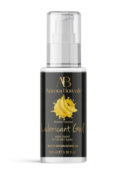 Aurora Boreale Muz Aromalı Kayganlaştırıcı Jel  100 ML