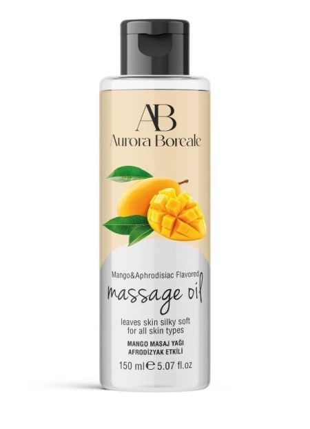 Aurora Boreale Mango Aromalı Afrodizyaklı Masaj Yağı 150 ML