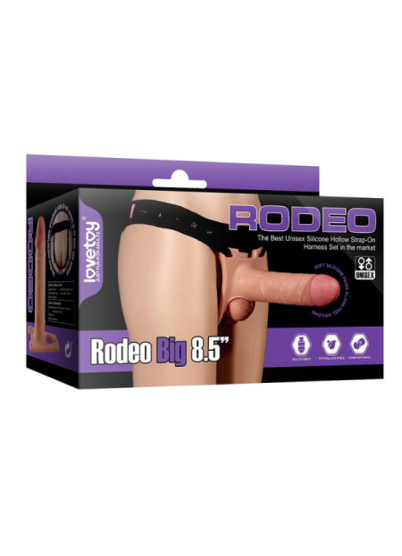 Censan Ingen Rodeo Hollow Big Strapon Set 8.5 inç