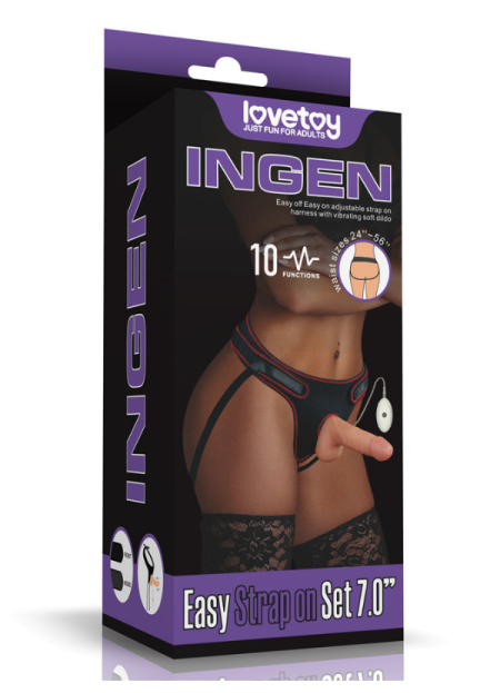 Censan Ingen Easy Strapon Set 7 inç