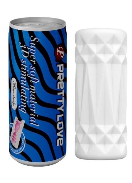 Censan Super Soft Material 3d Stimulating Kola Kutusu Şeklinde Mastürbatör Mavi