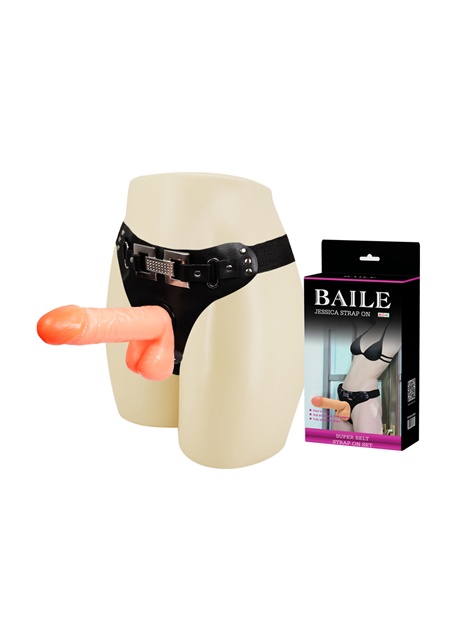 Harness 18CM Belden Bağlamalı Penis Realistik Protez Strapon