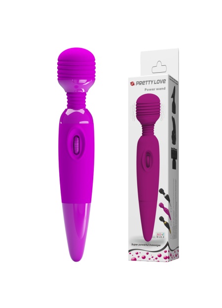 Wand Güçlü Titreşimli G-Spot Vibratörü Klitoral Masaj Mastürbatör