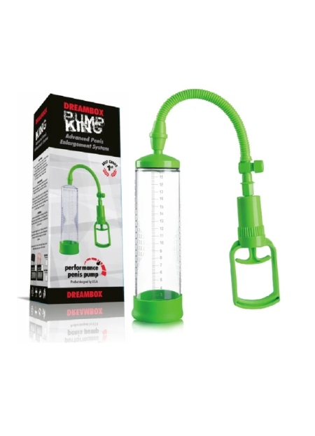PumpKing DreamBox Süper Vakum Yeşil Penis Pompası