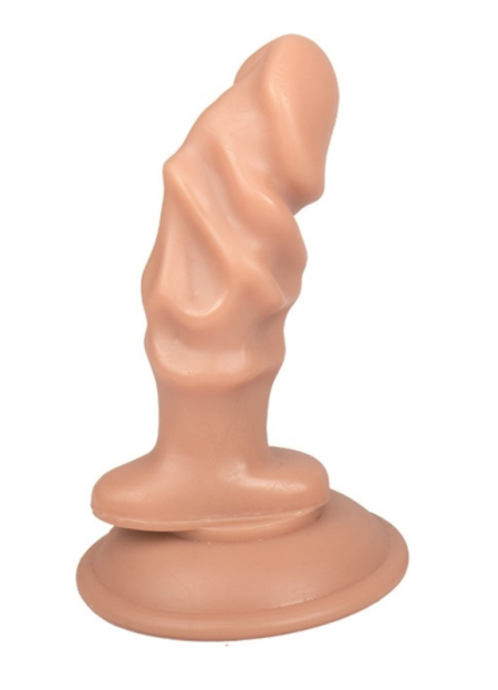 Realistik Silikon 11.5 cm Anal Plug Vantuzlu