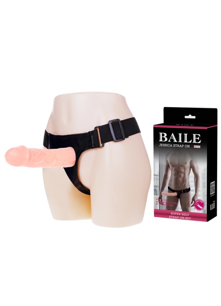 İçi Boş 16CM Belden Bağlamalı Penis Gerçekçi Realistik Protez