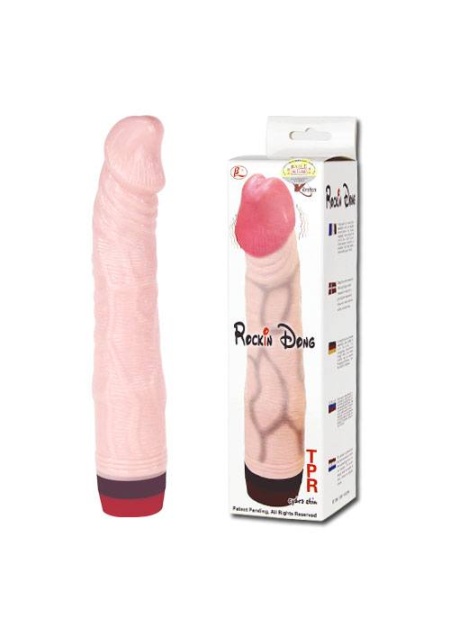 Bl Dong 21 Cm Titreşimli Realistik Vibratör Gerçekci Penis Dildo