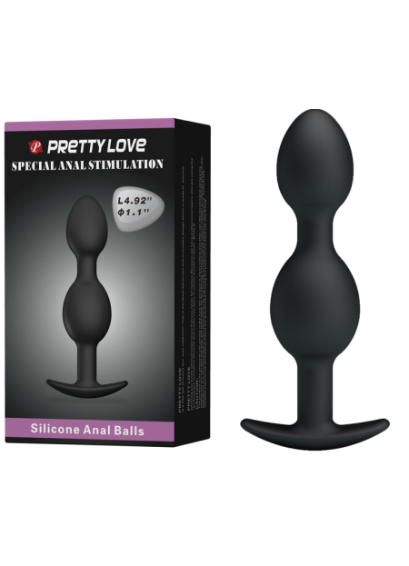 Özel Anal Stimülatör Çift Boğumlu Anal Tıkaç