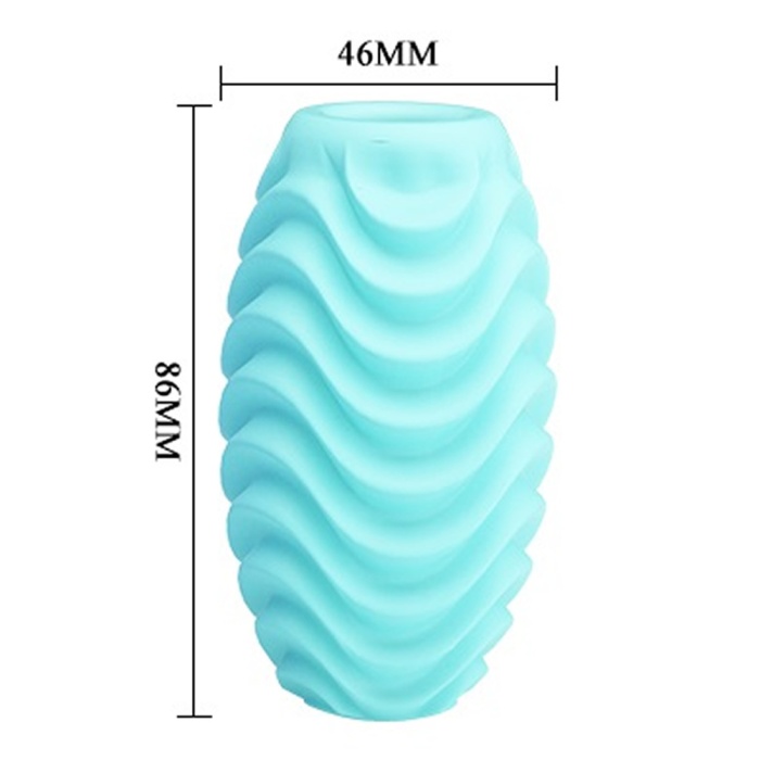 İki Taraflı Yumurta Yeni Nesil Erkek Masturbatör Yeşil