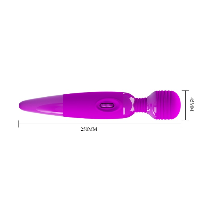 Wand Güçlü Titreşimli G-Spot Vibratörü Klitoral Masaj Mastürbatör