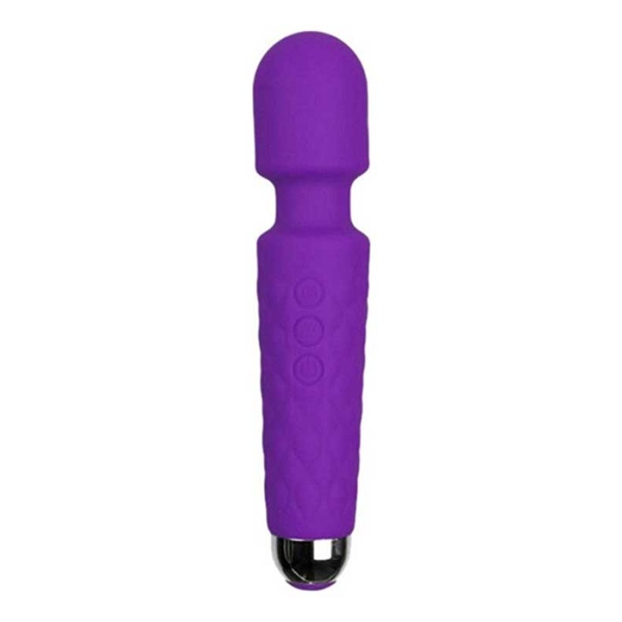 Female Wand Massager Şarjlı Vibratör - Mor