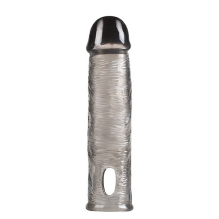 16 cm Silikon Yapıda Zenci Penis Kılıfı
