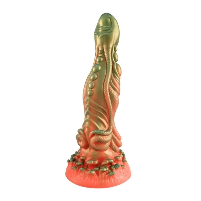 Censan Kırmızı Yeşil Canavar Dildo Model 5