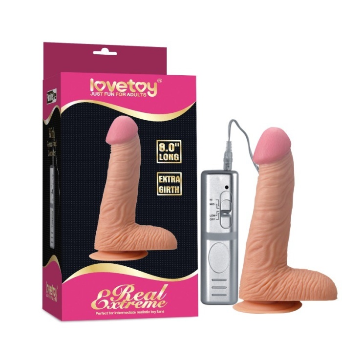 Lovetoy Real Extreme Yeni Nesil Titreşimli Realistik Vibratör