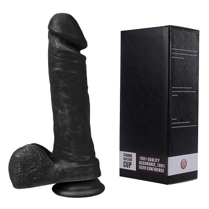XS Wolf King Kalın Penis Et Dokusu Süper Realistik Dildo 22 cm
