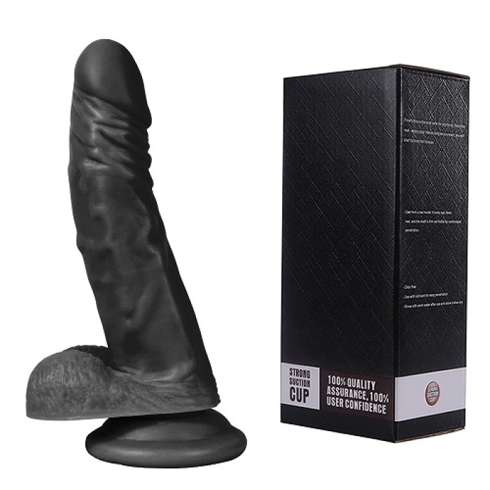21CM Realistik Zenci Penis Gerçekçi  Dildo