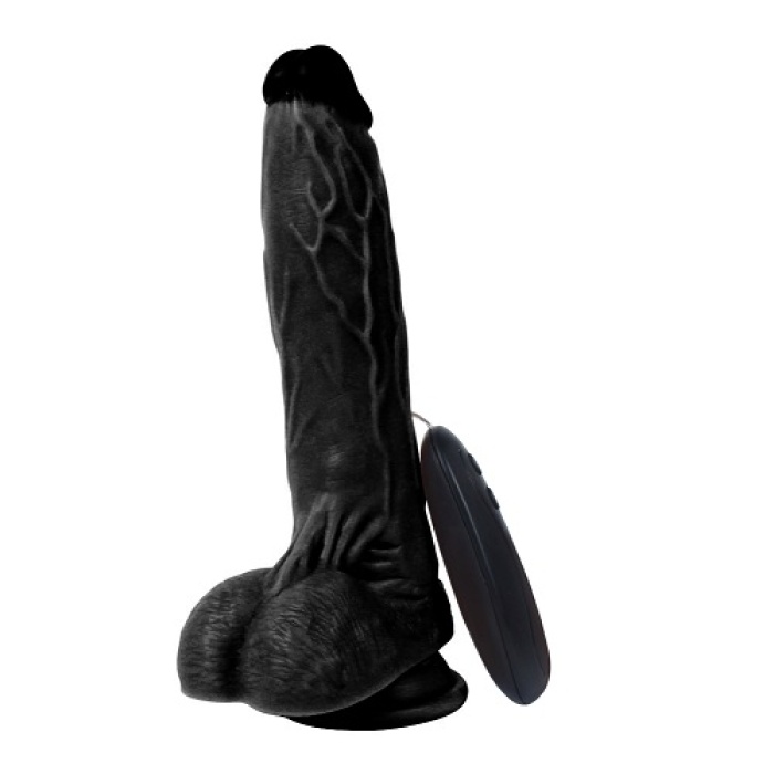 Holy Zenci Titreşimli Realistik Vibratör Penis Dildo 20cm