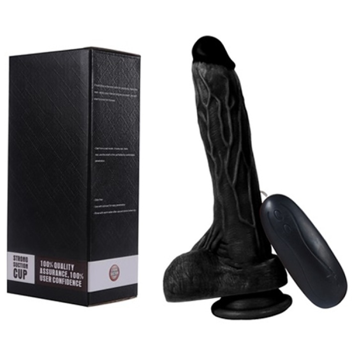 Holy Zenci Titreşimli Realistik Vibratör Penis Dildo 20cm