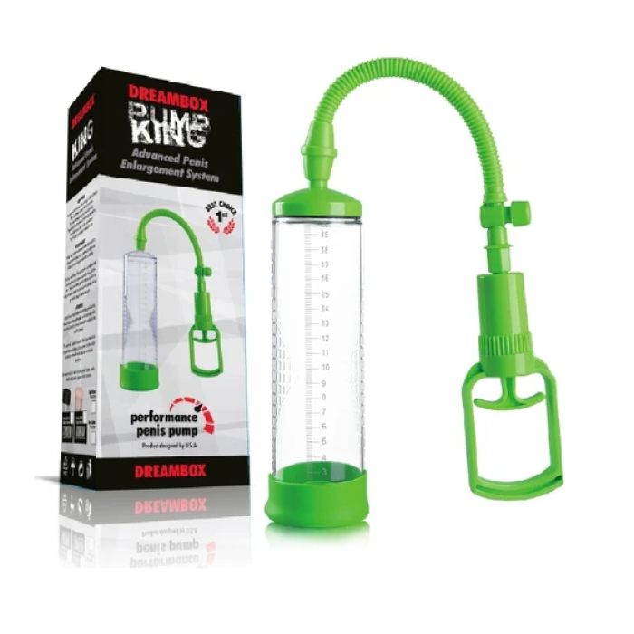 PumpKing DreamBox Süper Vakum Yeşil Penis Pompası