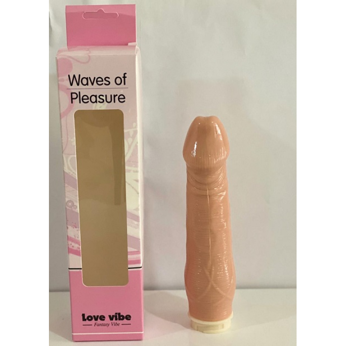 Waves Titreşimli 19 CM Süper Realistik Ten Rengi Vibratör