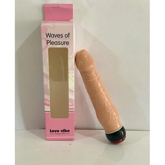 Waves Titreşimli 19 CM Süper Realistik Ten Rengi Vibratör