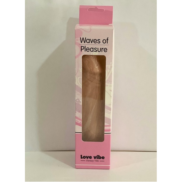 Waves Titreşimli 19 CM Süper Realistik Ten Rengi Vibratör